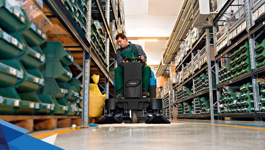 Maquinaria de limpieza industrial